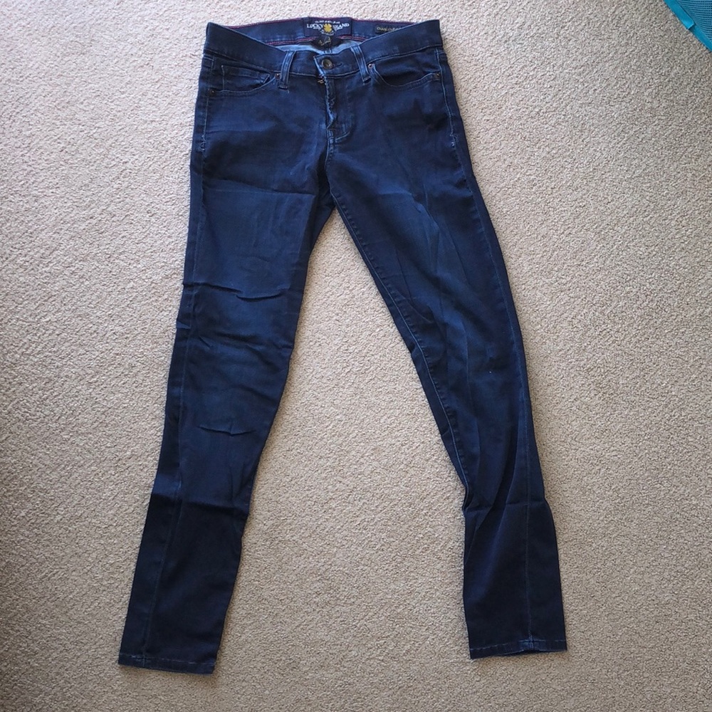 Lucky brand size 4/27 Charlie super skinny jeans